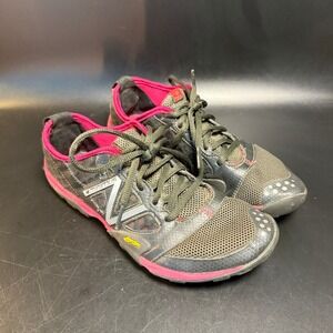 New‎ Balance Minimus WT20GP Trail Running Shoes Vibram Pink Gray Women's Size 7